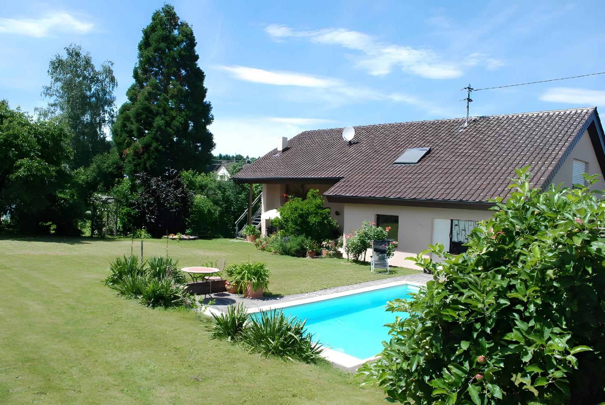 Ferienwohnung Mit Pool Straubenhardt ภายนอก รูปภาพ