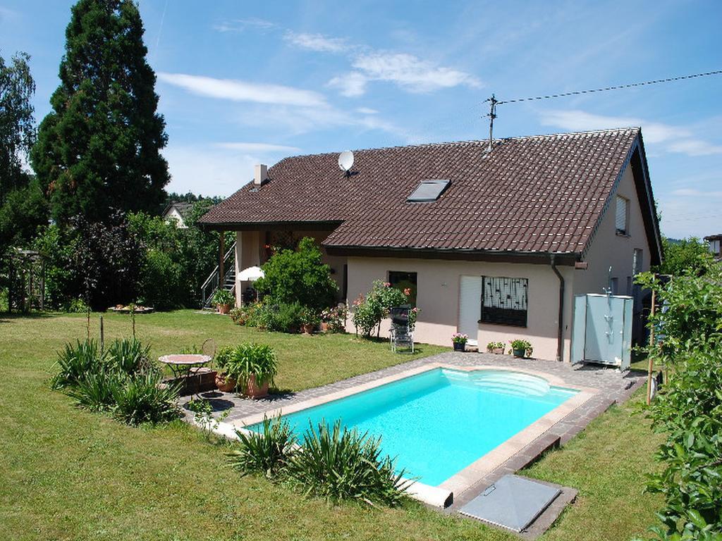 Ferienwohnung Mit Pool Straubenhardt ภายนอก รูปภาพ